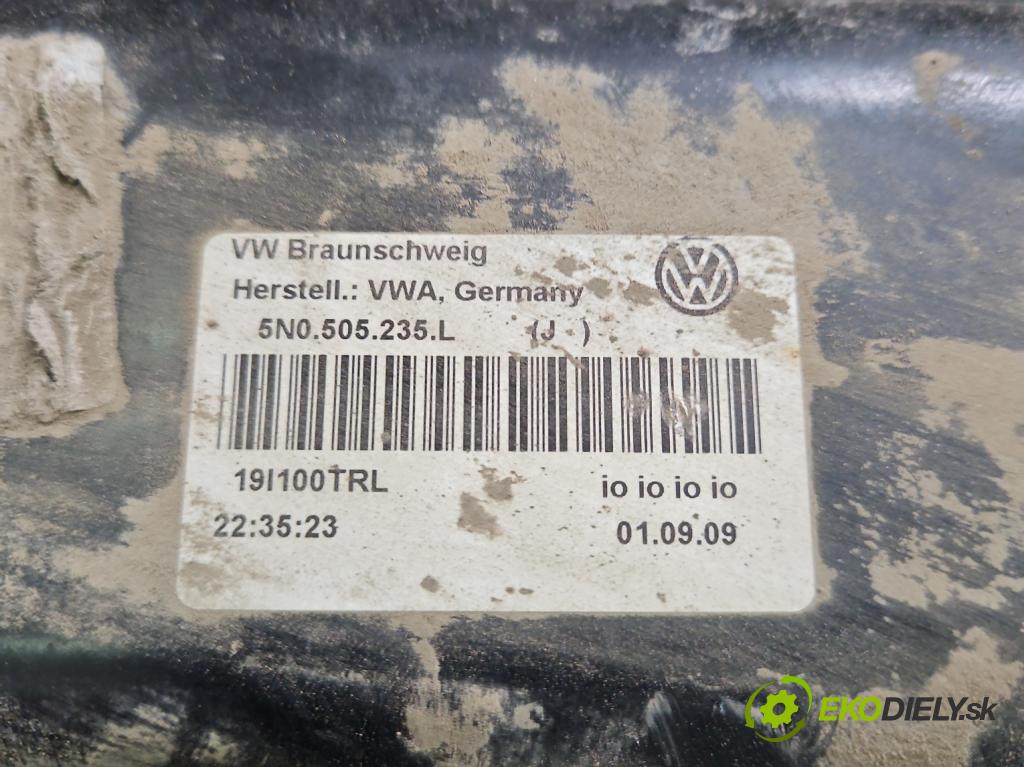 Vw Tiguan I 2007-2016 2.0 tdi 140 hp automatic 103 kW 1968 cm3 5- zadní výztuha 5N0505235L (Výztuhy zadní)