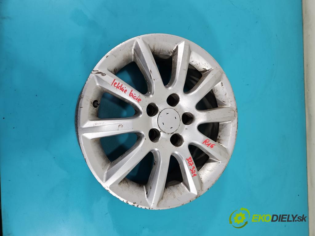 Opel Zafira B 2005-2014 1.9 CDTI 120 HP manual 88 kW 1910 cm3 5- Felga hliník: 16" komplet 13116623