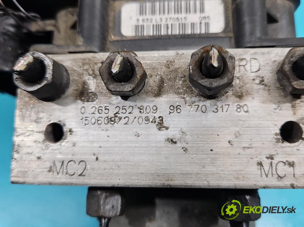 Peugeot 508 2010-2018 1.6 hdi 120 HP manual 88 kW 1560 cm3 4- čerpadlo abs 0265252809 (Pumpy ABS)