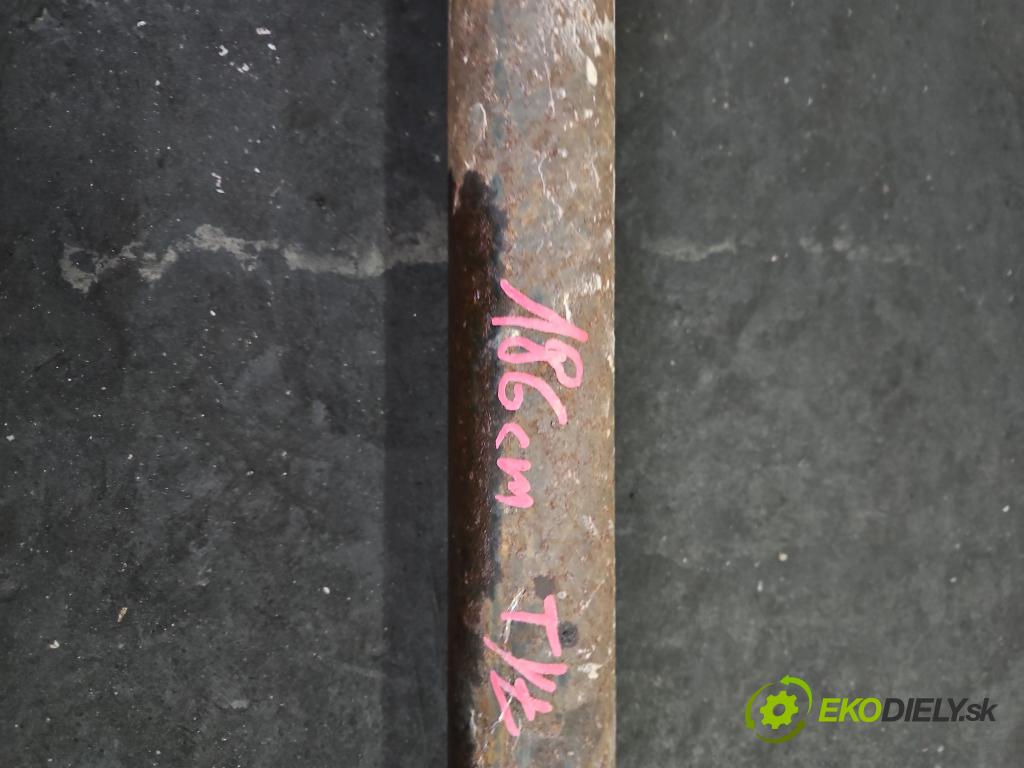 Fiat Sedici 1.9 jtd 120 HP manual 88 kW 1910 cm3 5- Hřídel: zadné  (Kardaňové hriadele)