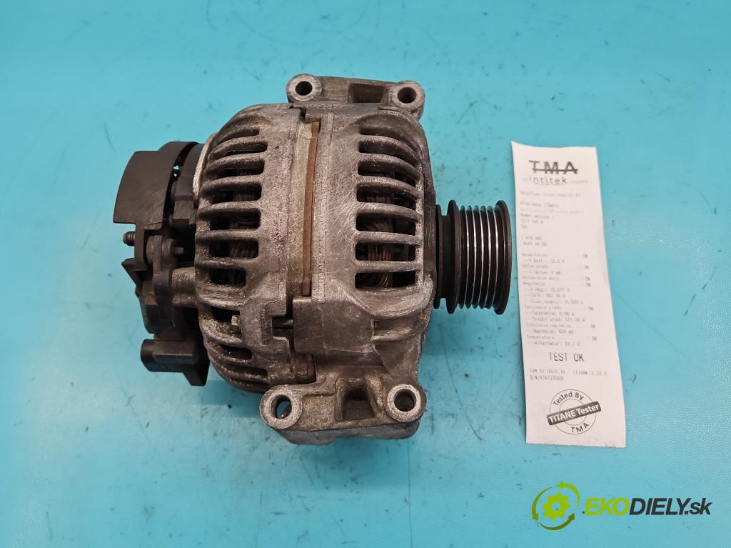 Audi A4 B6 2000-2004 2.0 20V 131 HP manual 96 kW 1984 cm3 4- Alternator 06B903016Q (Alternátory)