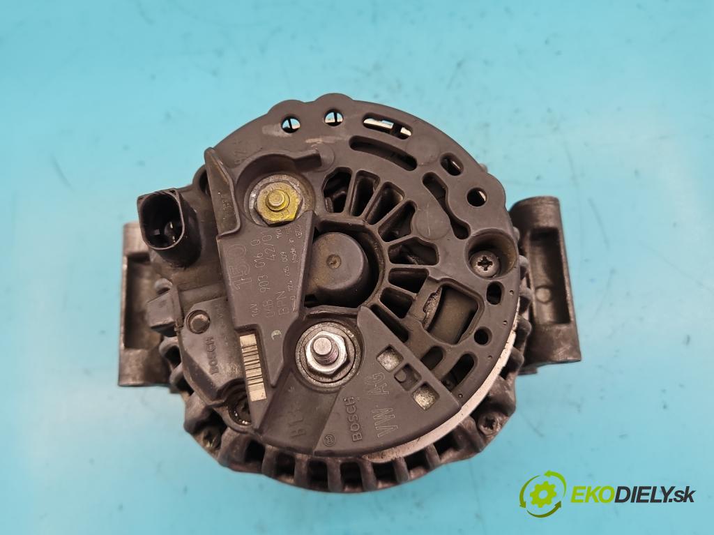 Audi A4 B6 2000-2004 2.0 20V 131 HP manual 96 kW 1984 cm3 4- Alternator 06B903016Q (Alternátory)