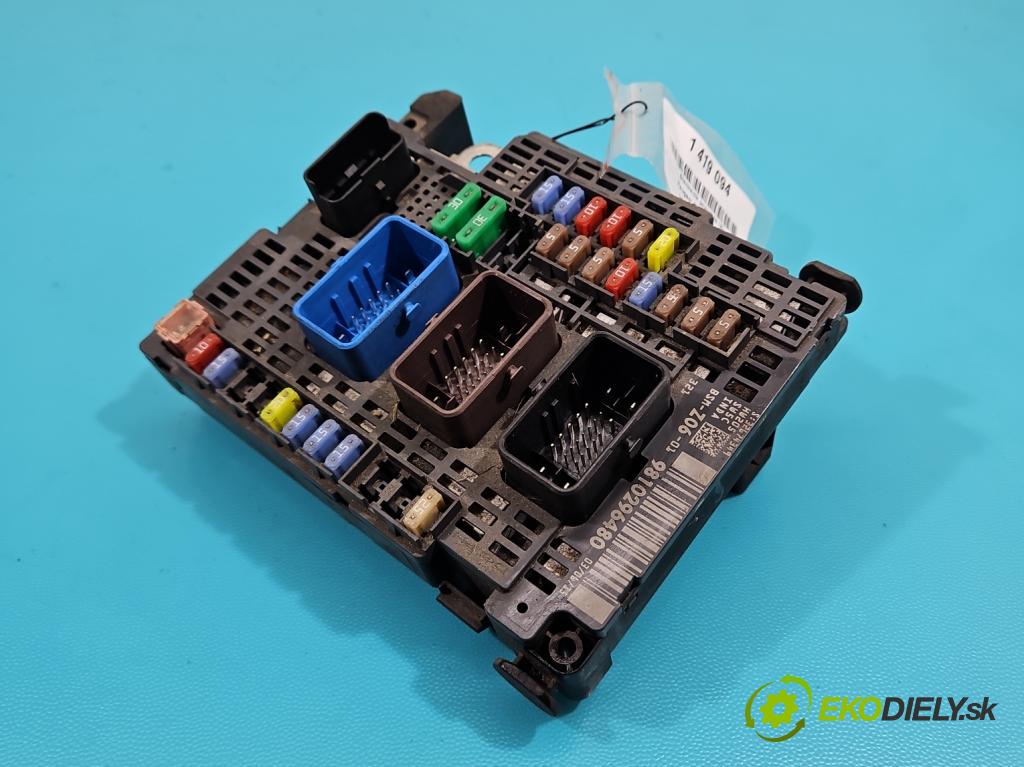 Peugeot 508 I 2010-2018 1.6 hdi 120 hp manual 88 kW 1560 cm3 4- řídící jednotka 9810296480