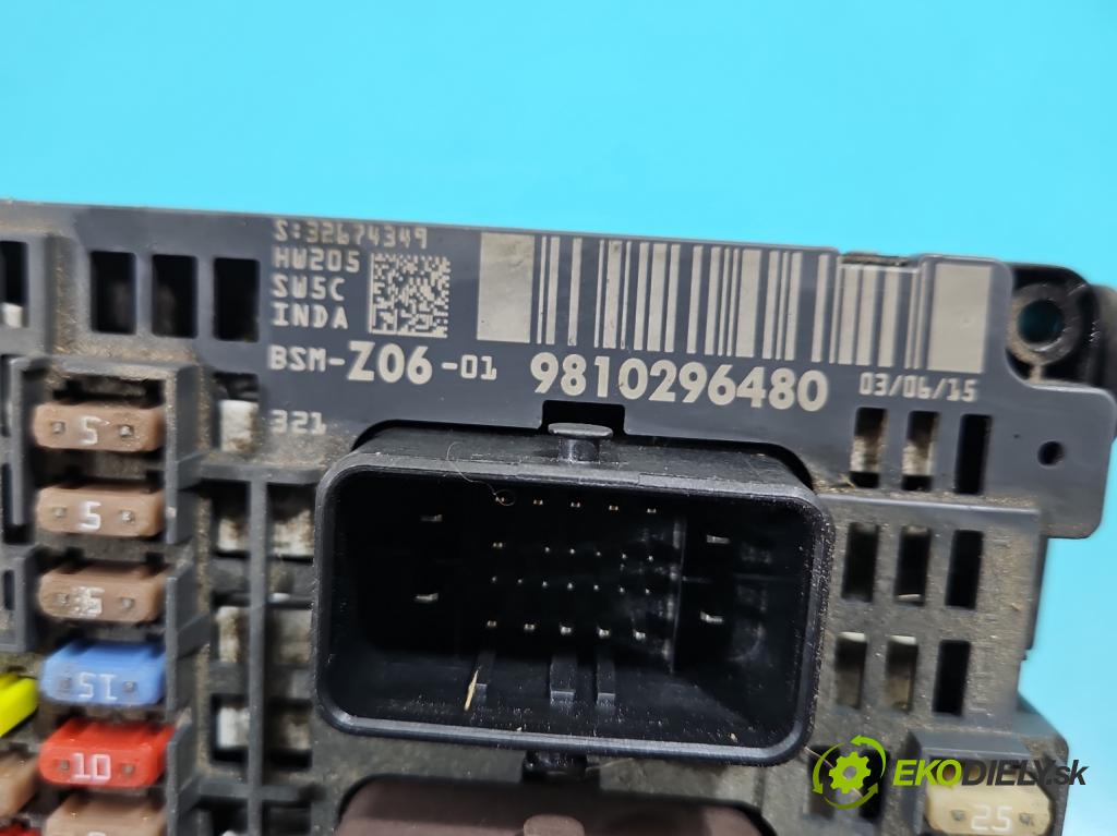 Peugeot 508 I 2010-2018 1.6 hdi 120 HP manual 88 kW 1560 cm3 4- riadiaca jednotka ostatné 9810296480