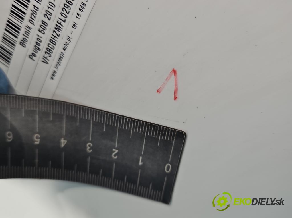 Peugeot 508 2010-2018 1.6 hdi 120 hp manual 88 kW 1560 cm3 4- blatnik přední levý  (Predné ľavé)