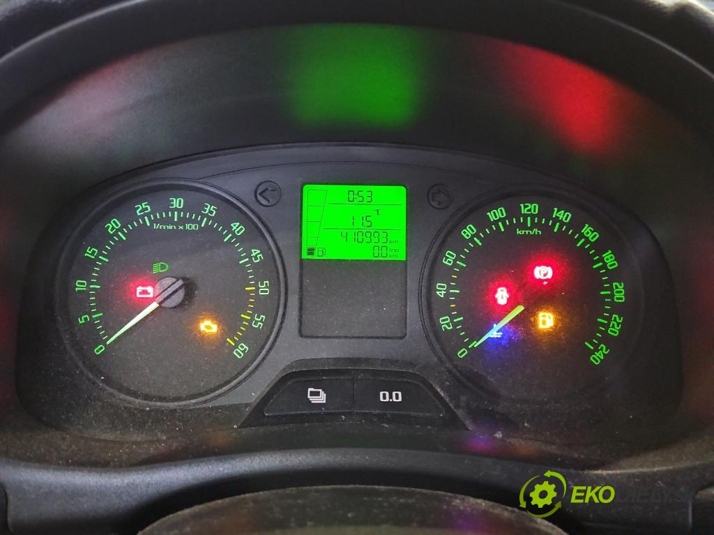 Skoda Fabia II 2007-2014 1.6 tdi 75 HP manual 55 kW 1598 cm3 5- prístrojovka/ budíky 5J0920801J (Prístrojové dosky, displeje)
