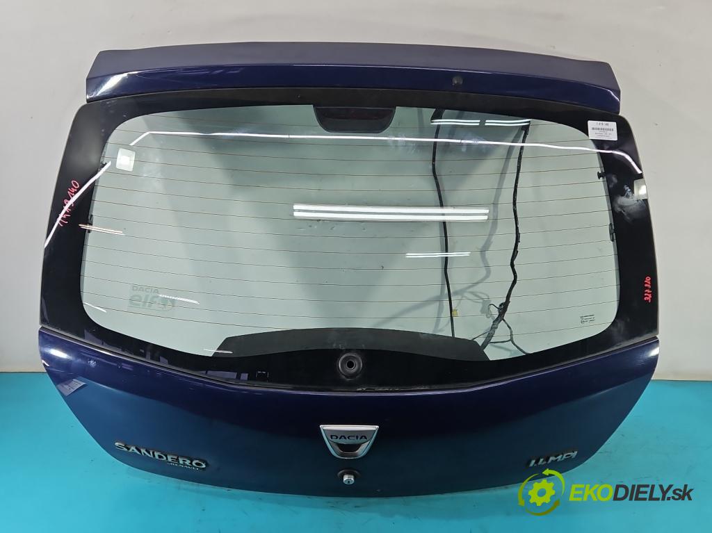 Dacia Sandero I 2008-2012 1.4 8V 75 hp manual 55 kW 1390 cm3 5- zadní kufrové dveře  (Zadní kapoty)