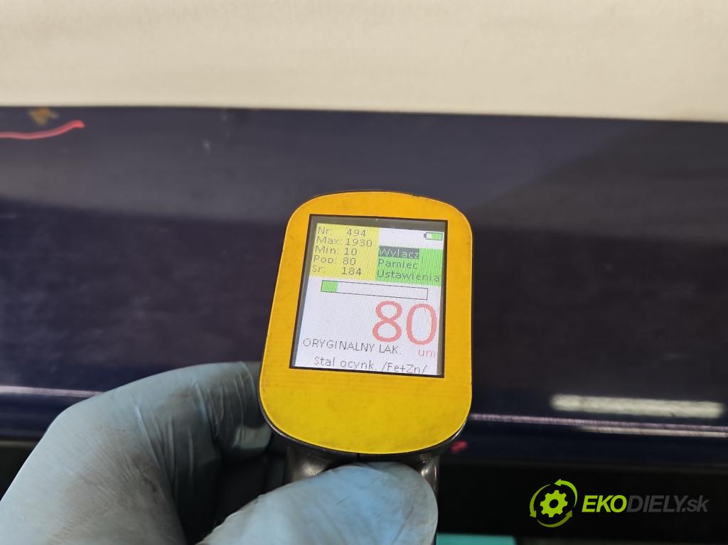 Dacia Sandero I 2008-2012 1.4 8V 75 hp manual 55 kW 1390 cm3 5- zadní kufrové dveře  (Zadní kapoty)