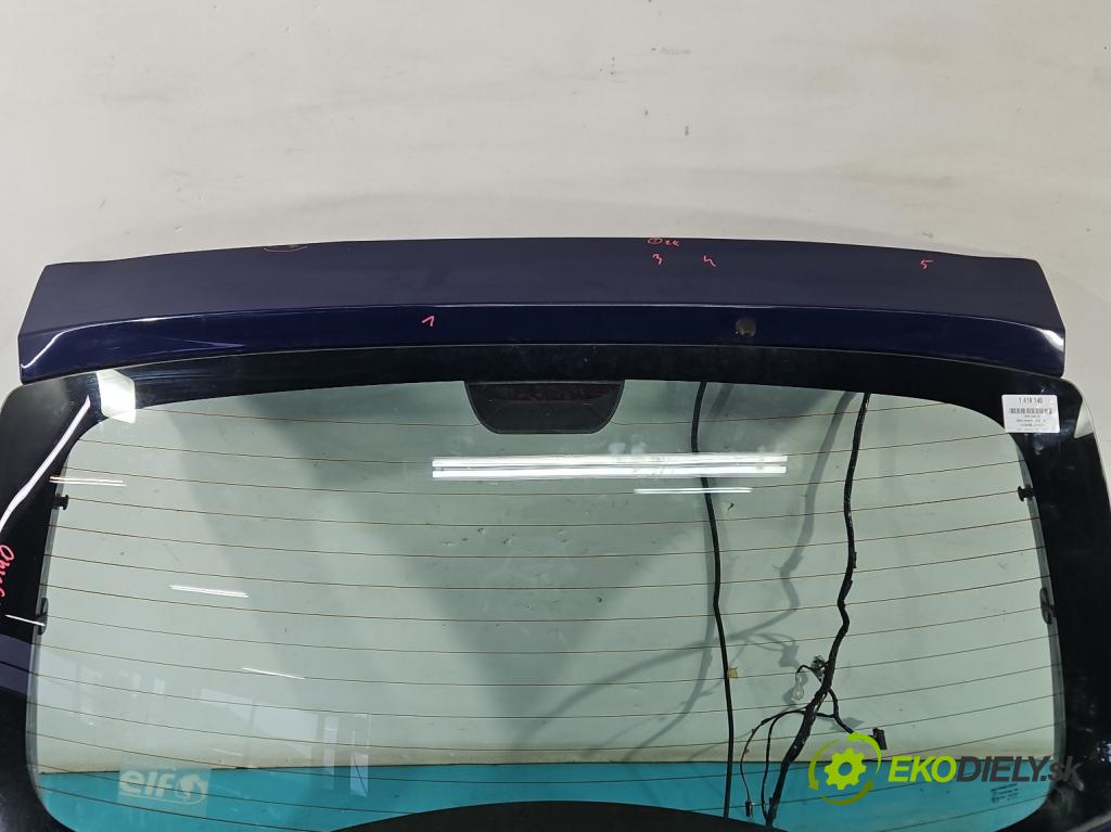 Dacia Sandero I 2008-2012 1.4 8V 75 hp manual 55 kW 1390 cm3 5- zadní kufrové dveře  (Zadní kapoty)