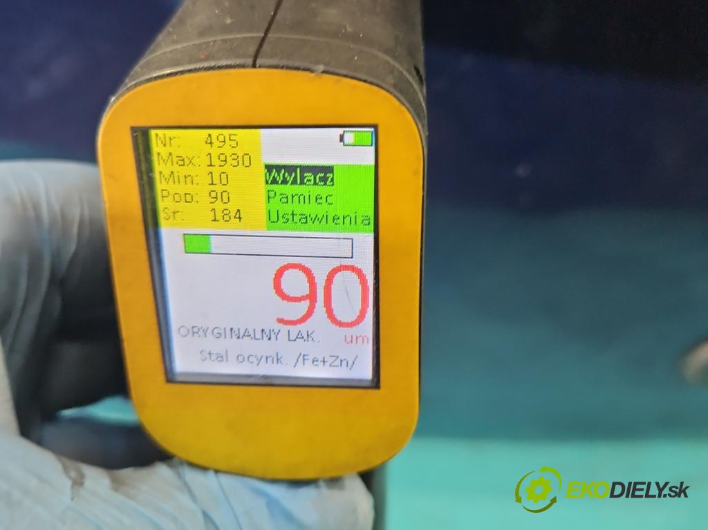 Dacia Sandero I 2008-2012 1.4 8V 75 hp manual 55 kW 1390 cm3 5- zadní kufrové dveře  (Zadní kapoty)