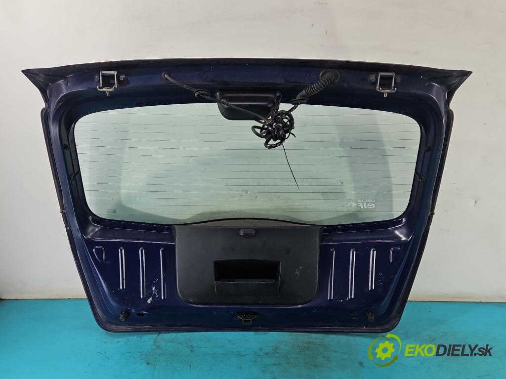 Dacia Sandero I 2008-2012 1.4 8V 75 hp manual 55 kW 1390 cm3 5- zadní kufrové dveře  (Zadní kapoty)