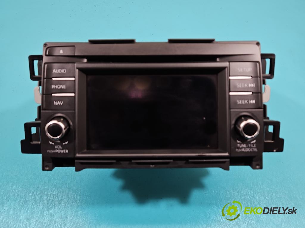 Mazda CX-5 I 2012-2017 2.2 D SKYACTIV: 150 HP manual 110 kW 2191 cm3 5- Radio originál GKK966DV0A