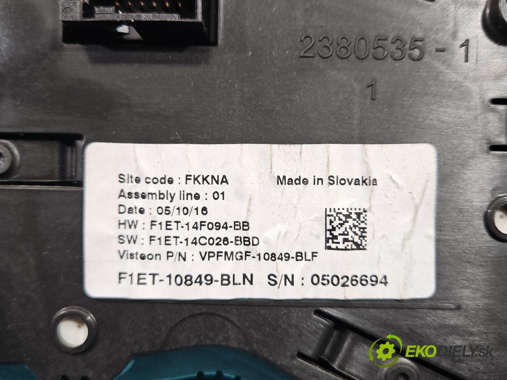 Ford Focus Mk3 2010-2018 1.5 tdci 95 HP manual 70 kW 1499 cm3 5- riadiaca jednotka motora 0281034042