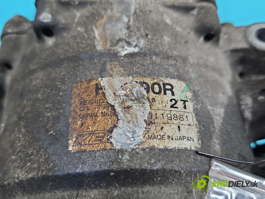 Honda Jazz II 2002-2008 1.3 16V 83 HP manual 61 kW 1339 cm3 5- Kompresor: klimatizácie  (Kompresory klimatizácie)