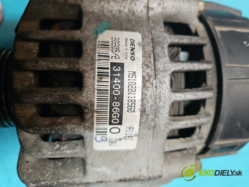 Suzuki Ignis 1.5 16v 99 HP manual 73 kW 1490 cm3 5- Alternator 31400-86G0 (Alternátor)