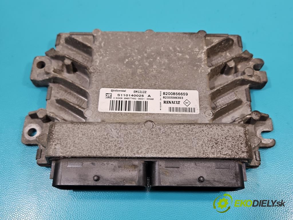 Dacia Sandero I 2008-2012 1.4 8V 75 HP manual 55 kW 1390 cm3 5- riadiaca jednotka motora S110140025A