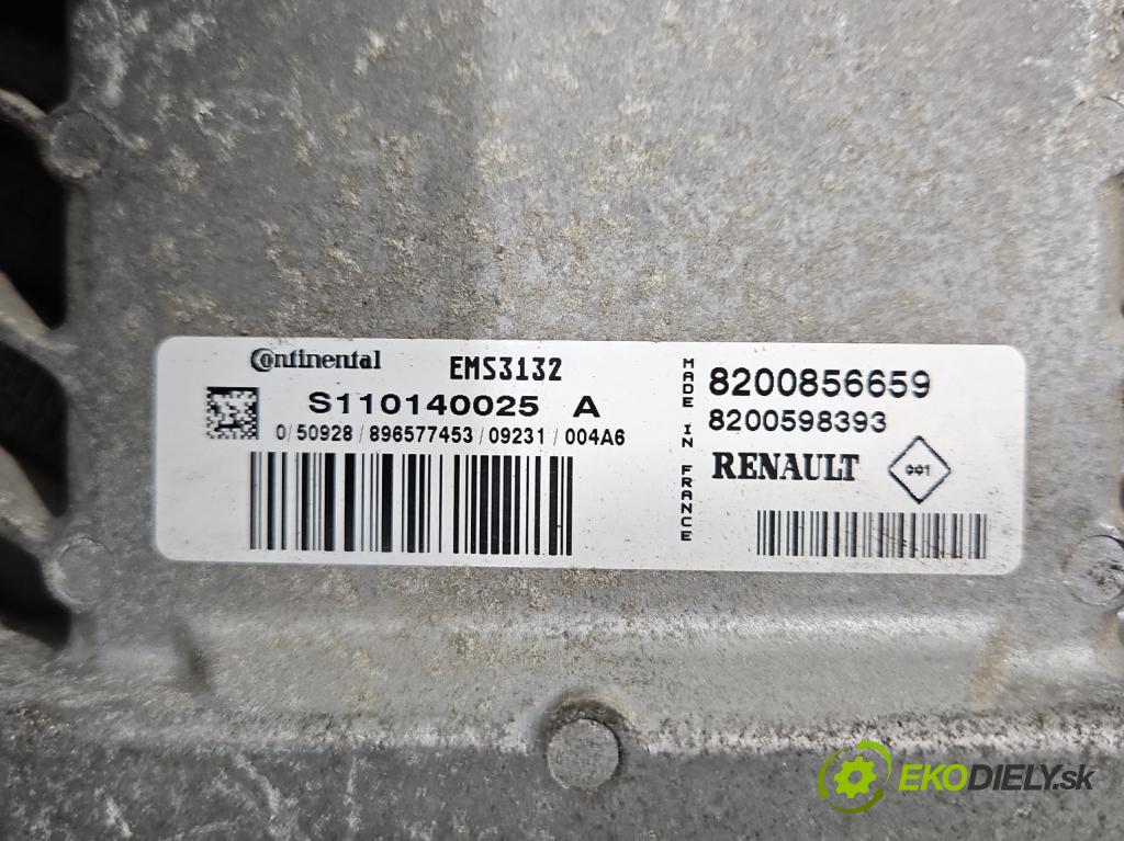 Dacia Sandero I 2008-2012 1.4 8V 75 HP manual 55 kW 1390 cm3 5- riadiaca jednotka motora S110140025A