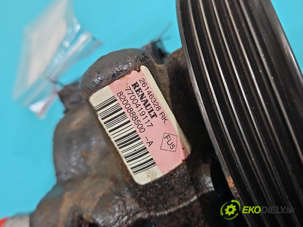 Dacia Sandero I 2008-2012 1.4 8V 75 HP manual 55 kW 1390 cm3 5- čerpadlo posilovač 8200888500A (Servočerpadlo, pumpa riadenia)