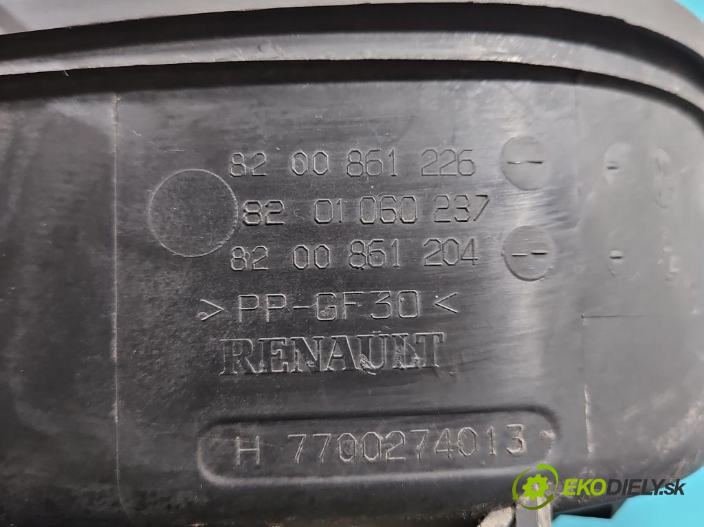 Dacia Sandero I 2008-2012 1.4 8V 75 HP manual 55 kW 1390 cm3 5- obal filtra vzduchu 8200861226 (Obaly filtrov vzduchu)