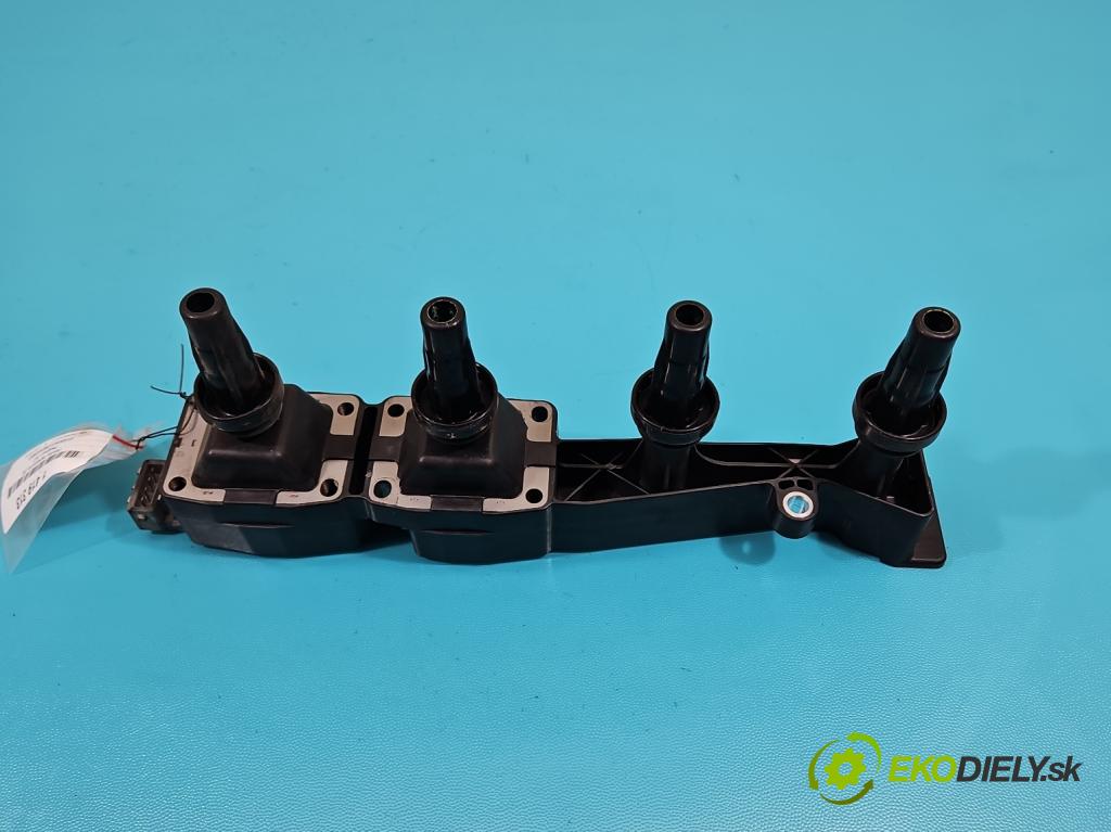 Peugeot 307 1.6 16V 109 HP manual 80 kW 1587 cm3 5- cievka zapaľovacia  (Zapaľovacie cievky, moduly)