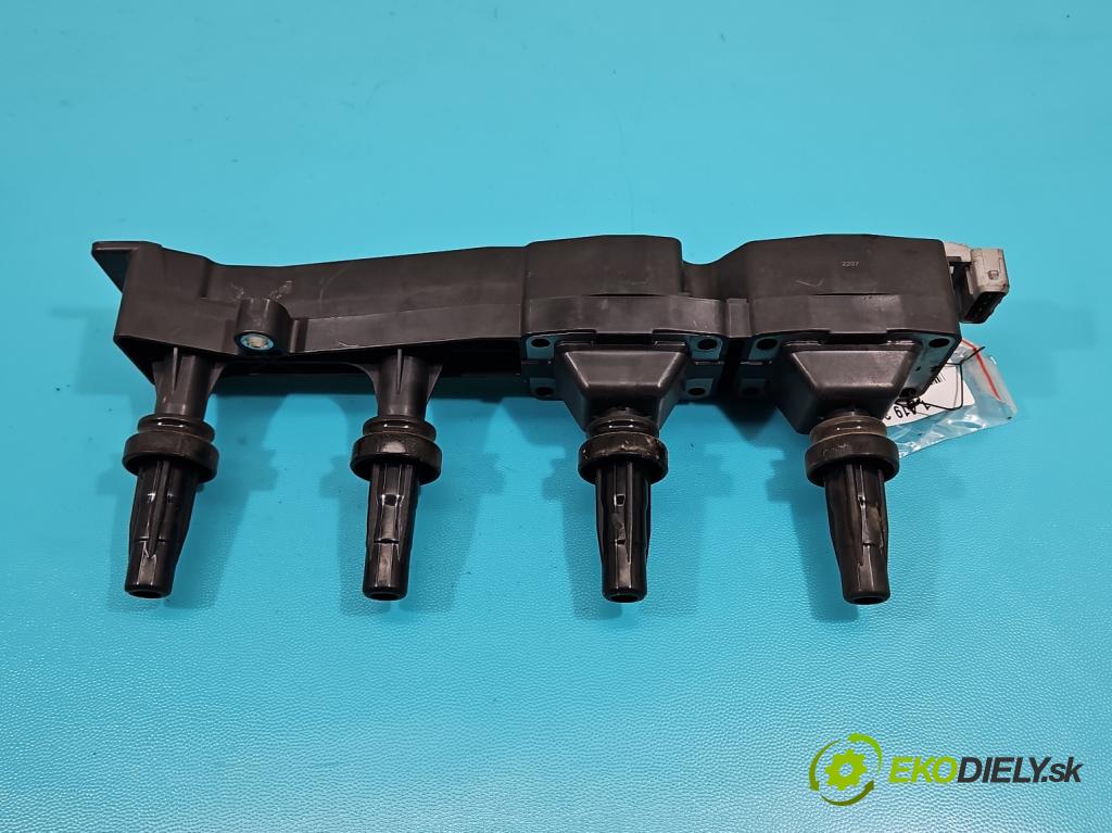 Peugeot 307 1.6 16V 109 HP manual 80 kW 1587 cm3 5- cievka zapaľovacia  (Zapaľovacie cievky, moduly)