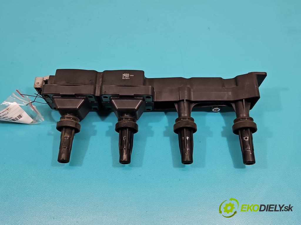 Peugeot 307 1.6 16V 109 HP manual 80 kW 1587 cm3 5- cievka zapaľovacia  (Zapaľovacie cievky, moduly)