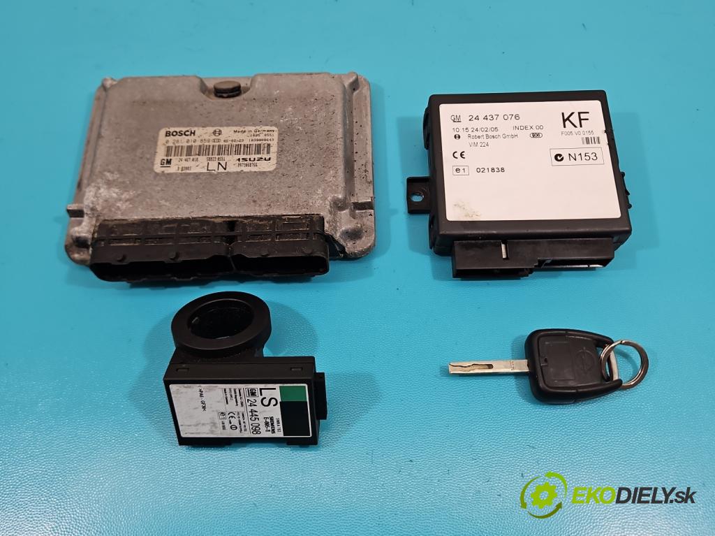Opel Astra II 1998-2009 1.7 CDTI 80 HP manual 59 kW 1686 cm3 5- riadiaca jednotka motora 0281010859