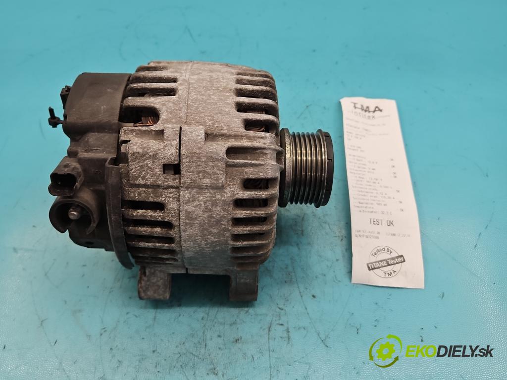 Peugeot 207 1.4 hdi 68 HP manual 50 kW 1398 cm3 3- Alternator 9646321780 (Alternátory)