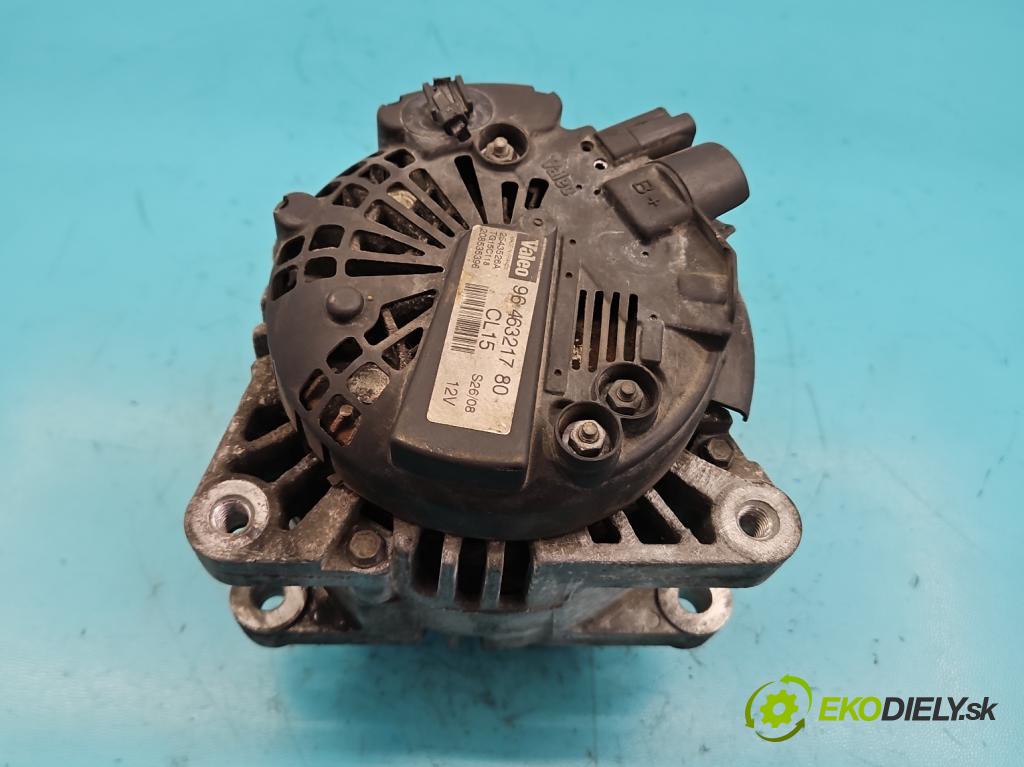 Peugeot 207 1.4 hdi 68 HP manual 50 kW 1398 cm3 3- Alternator 9646321780 (Alternátory)