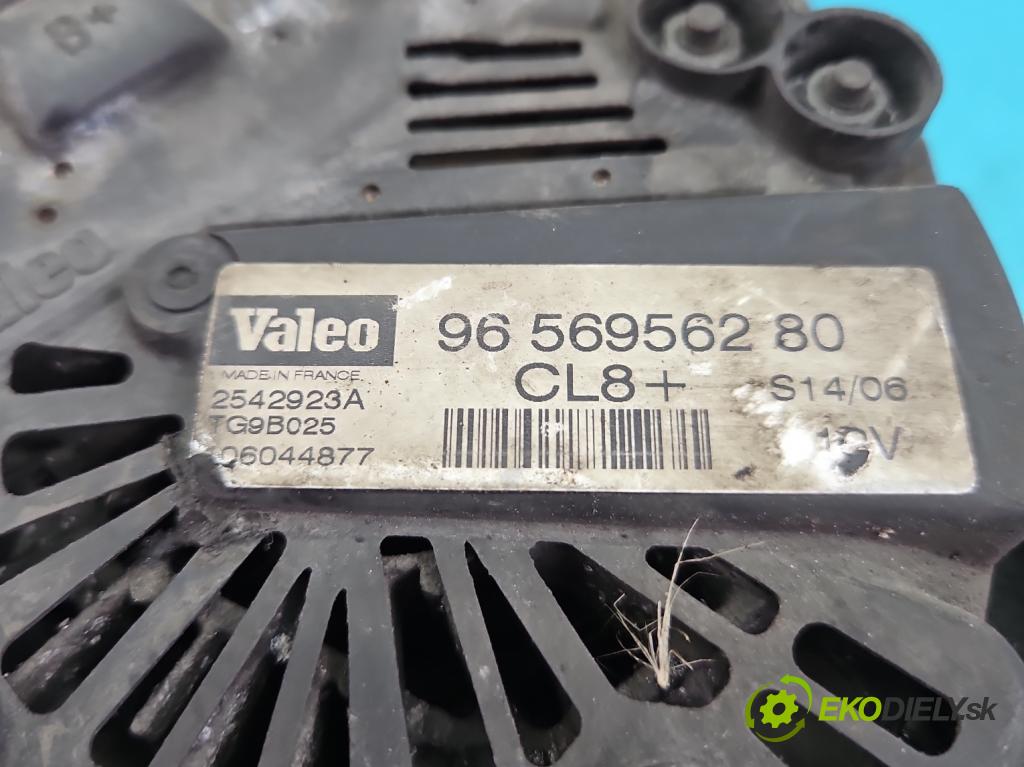 Peugeot 307 1.4 8V MNOHO: 75 HP manual 55 kW 1360 cm3 5- Alternator 9656956280 (Alternátory)