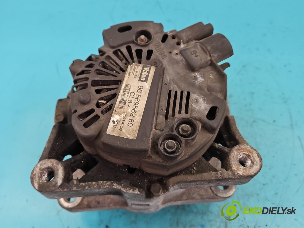 Peugeot 307 1.4 8V MNOHO: 75 HP manual 55 kW 1360 cm3 5- Alternator 9656956280 (Alternátory)