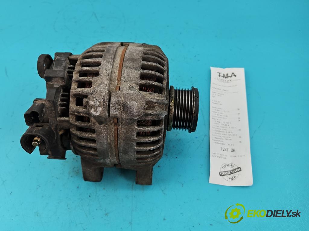 Peugeot 407 1.6 hdi 109 HP manual 80 kW 1560 cm3 4- Alternator 9646321880 (Alternátory)