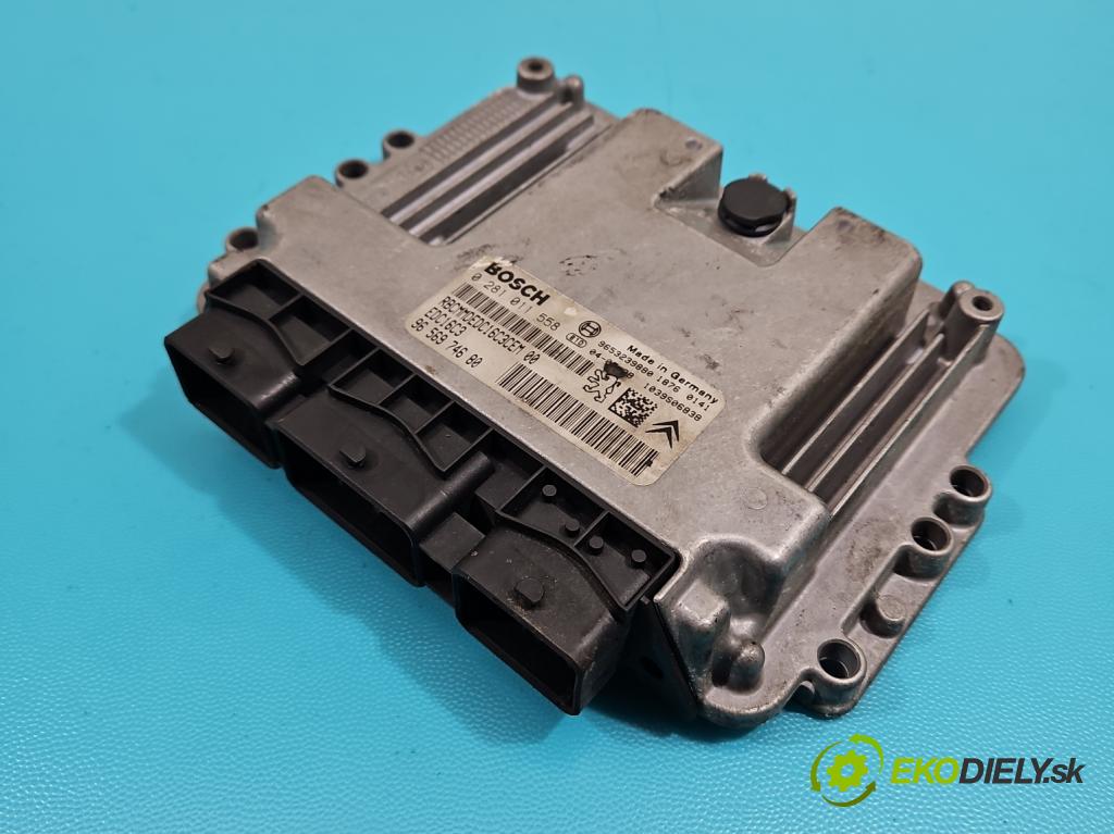 Peugeot 407 1.6 hdi 109 HP manual 80 kW 1560 cm3 4- riadiaca jednotka motora 0281011558