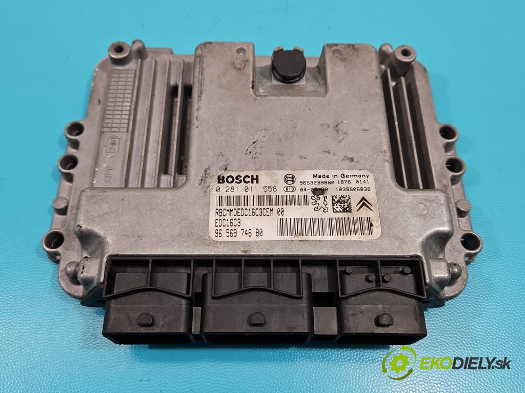 Peugeot 407 1.6 hdi 109 HP manual 80 kW 1560 cm3 4- riadiaca jednotka motora 0281011558