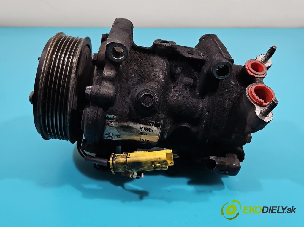 Peugeot 508 2010-2018 1.6 hdi 120 HP manual 88 kW 1560 cm3 4- Kompresor: klimatizácie  (Kompresory klimatizácie)