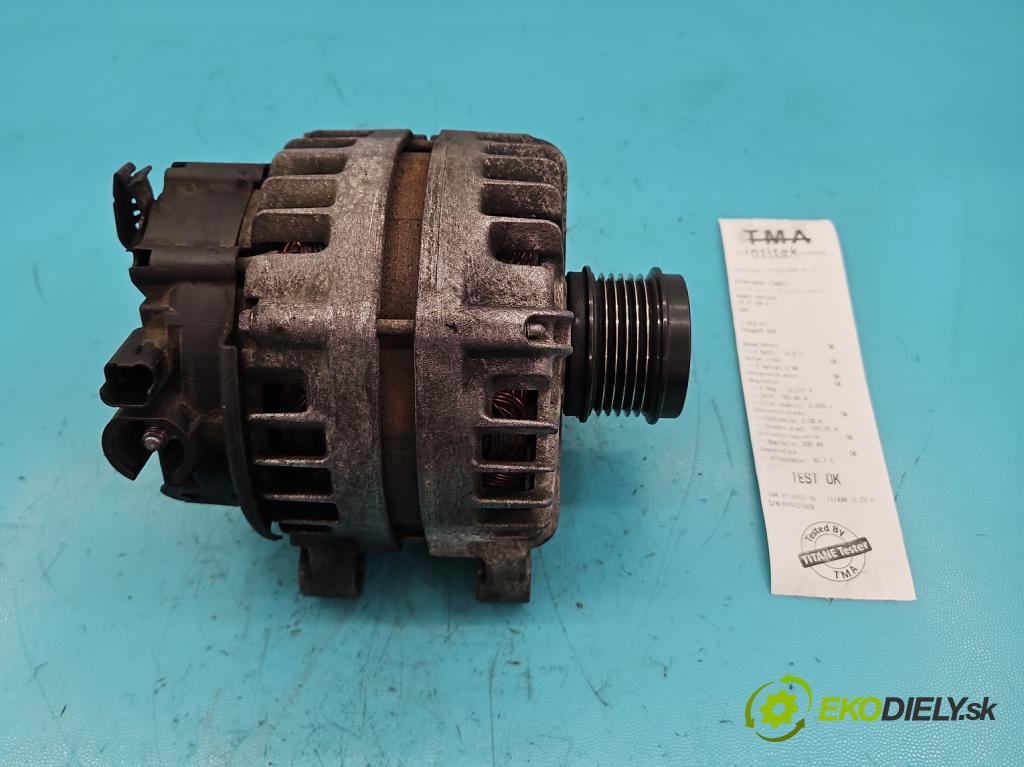 Peugeot 508 2010-2018 1.6 hdi 120 HP manual 88 kW 1560 cm3 4- Alternator 9810525380 (Alternátory)