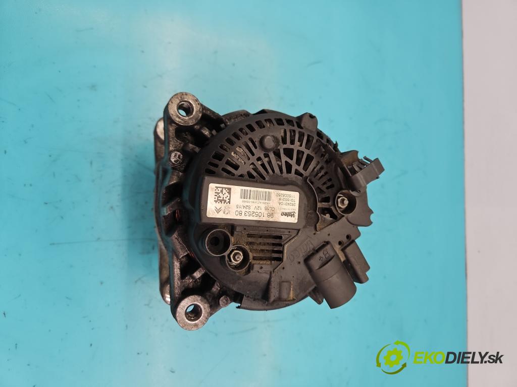 Peugeot 508 2010-2018 1.6 hdi 120 HP manual 88 kW 1560 cm3 4- Alternator 9810525380 (Alternátory)