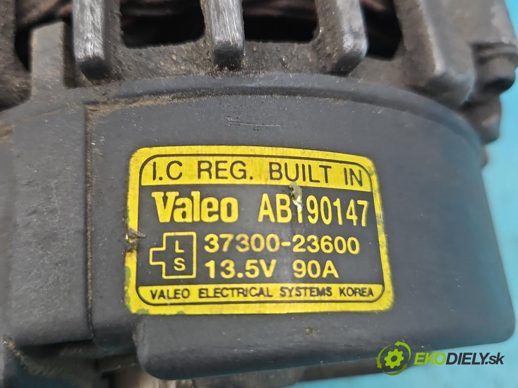Kia Cerato 2004-2008 2.0 16V 143 HP manual 105 kW 1975 cm3 4- Alternator 37300-23600 (Alternátory)