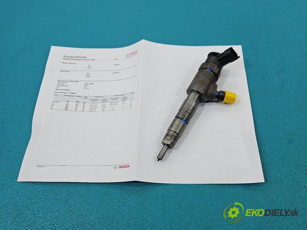 Peugeot 508 2010-2018 1.6 hdi 120 HP manual 88 kW 1560 cm3 4- vstrek 0445110566 (Vstrekovače)