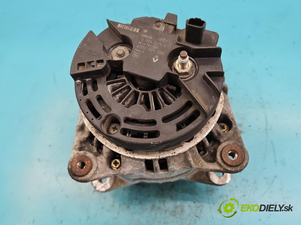 Renault Laguna II 2001-2007 1.9 dci 131 HP manual 96 kW 1870 cm3 5- Alternator 0124525076 (Alternátory)
