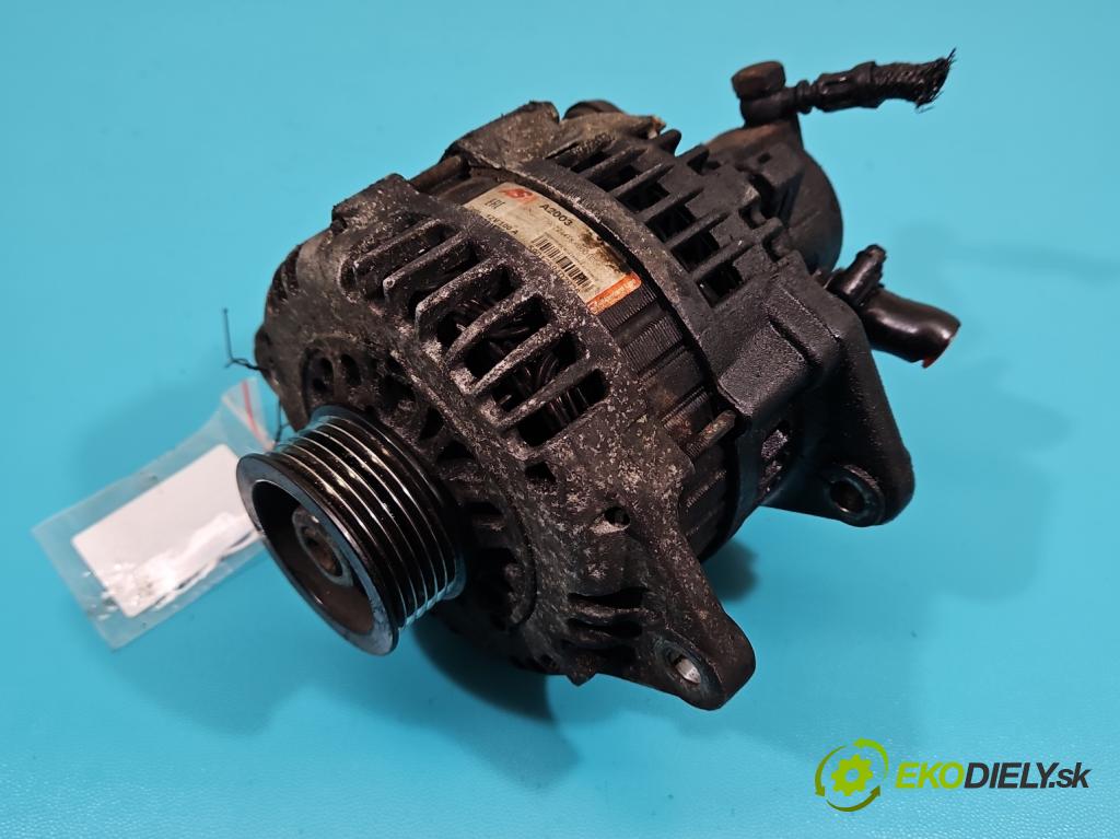 Opel Meriva A 2002-2010 1.7 dti 75 HP manual 55 kW 1686 cm3 5- Alternator A2003 (Alternátory)
