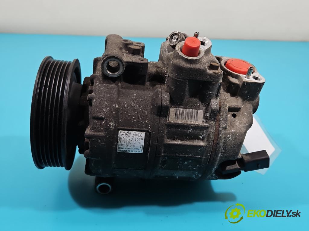 Vw Golf V 2003-2009 1.6 fsi 116 HP manual 85 kW 1598 cm3 5- Kompresor: klimatizácie 1K0820803P (Kompresory klimatizácie)