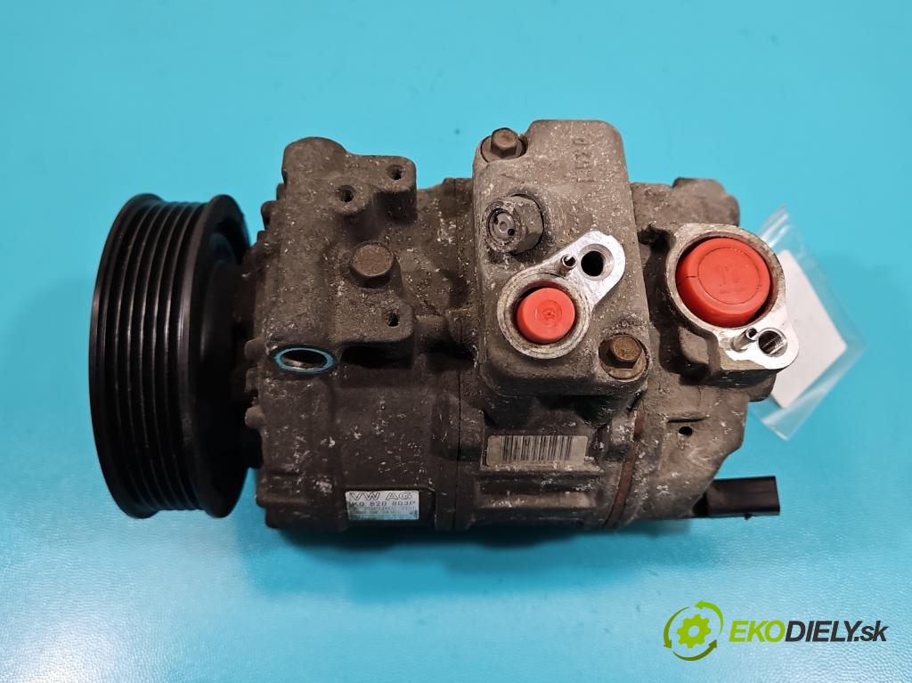 Vw Golf V 2003-2009 1.6 fsi 116 HP manual 85 kW 1598 cm3 5- Kompresor: klimatizácie 1K0820803P (Kompresory klimatizácie)