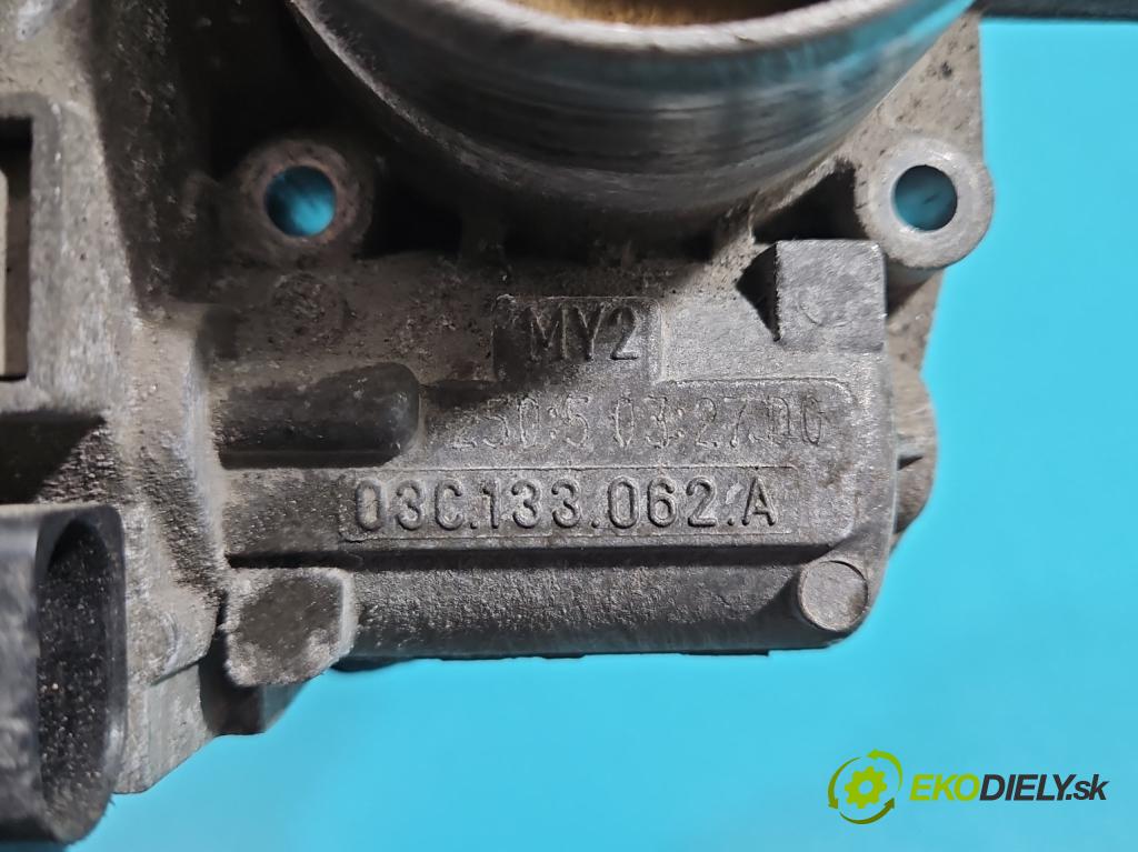 Vw Golf V 2003-2009 1.6 fsi 116 HP manual 85 kW 1598 cm3 5- klapka 03C133062A (Škrtiace klapky)