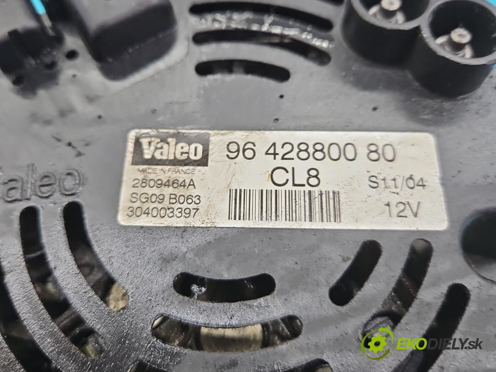 Citroen Xsara Picasso 1,8.0 16V 116 HP manual 85 kW 1749 cm3 5- Alternator 9642880080 (Alternátory)