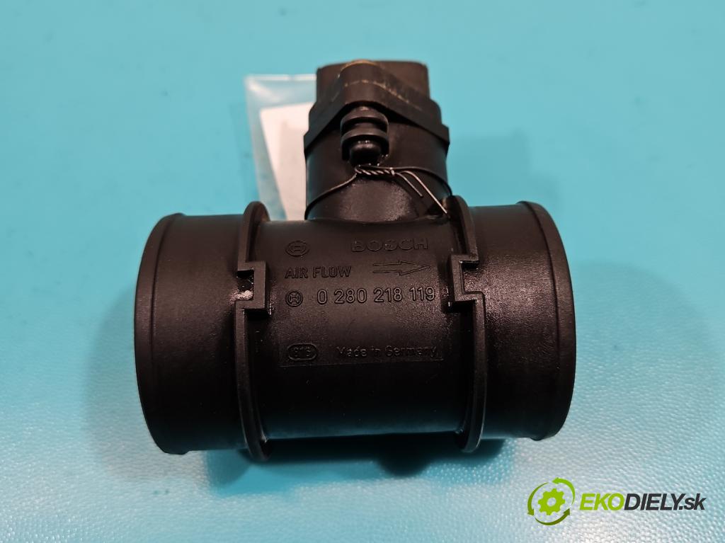 Opel Astra III 2004-2014 1.4 16V 90 HP manual 66 kW 1364 cm3 3- průtokoměr: 0280218119 (Váhy vzduchu)