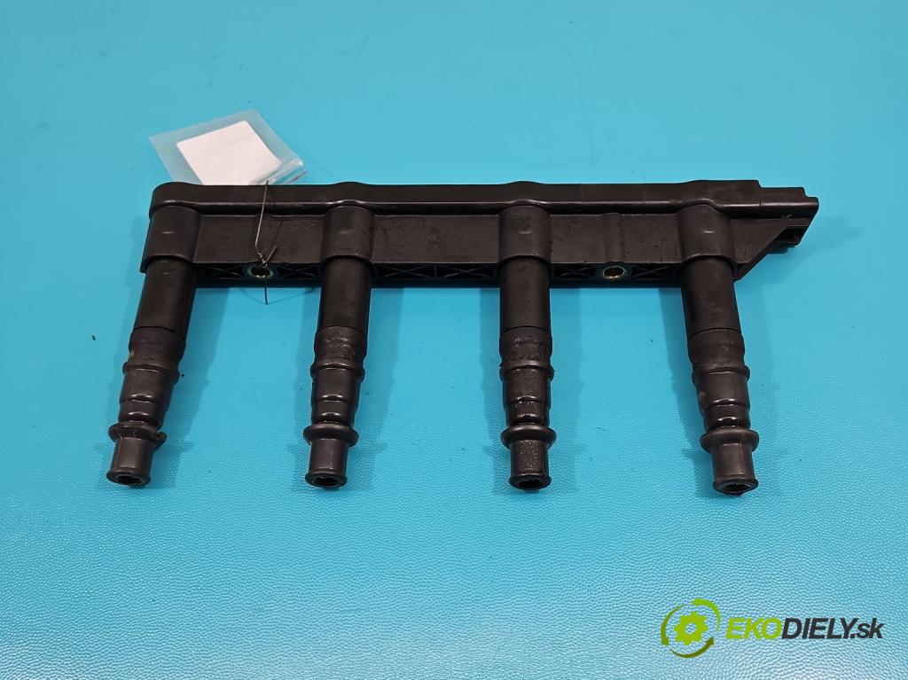 Citroen C4 I 2004-2011 1.4 16V 88 HP manual 65 kW 1360 cm3 5- cievka zapaľovacia 9651710680 (Zapaľovacie cievky, moduly)