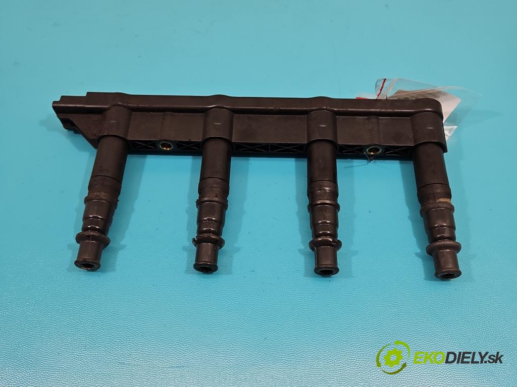 Citroen C4 I 2004-2011 1.4 16V 88 HP manual 65 kW 1360 cm3 5- cievka zapaľovacia 9651710680 (Zapaľovacie cievky, moduly)