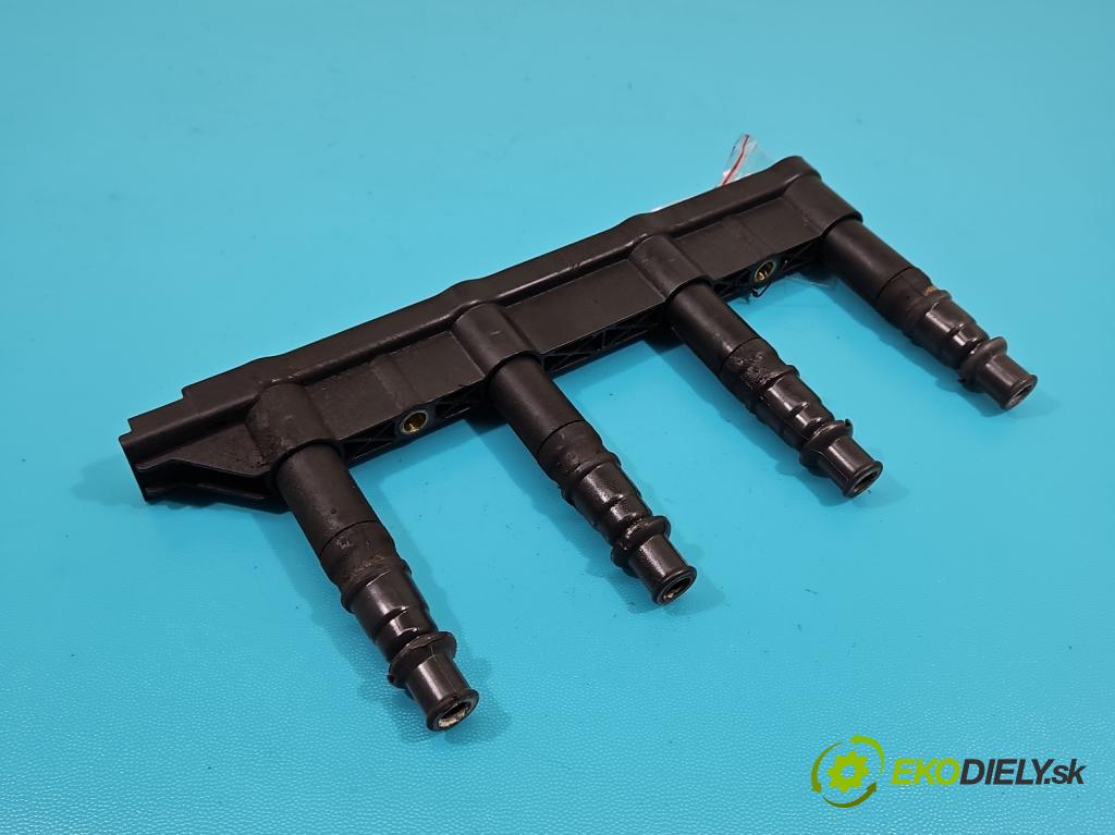 Citroen C4 I 2004-2011 1.4 16V 88 HP manual 65 kW 1360 cm3 5- cievka zapaľovacia 9651710680 (Zapaľovacie cievky, moduly)