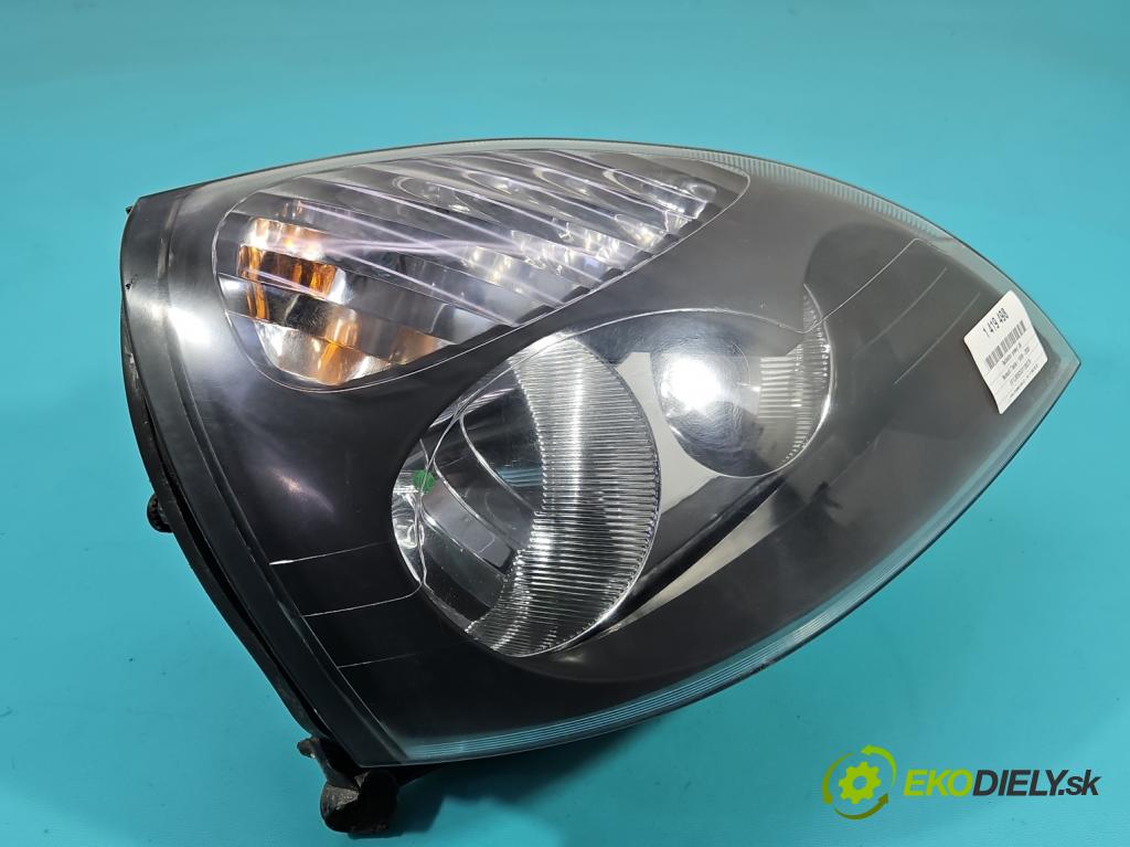 Renault Thalia I 1998-2009 1.4 8V 75 HP manual 55 kW 1390 cm3 4- Reflektor: pravý  (Pravé)